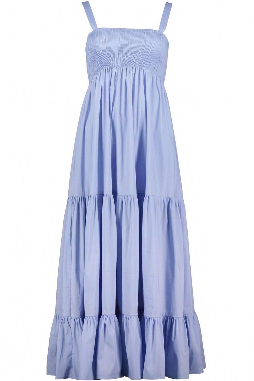NEW BISHOP + YOUNG women's bellmundo maxi dress in blue